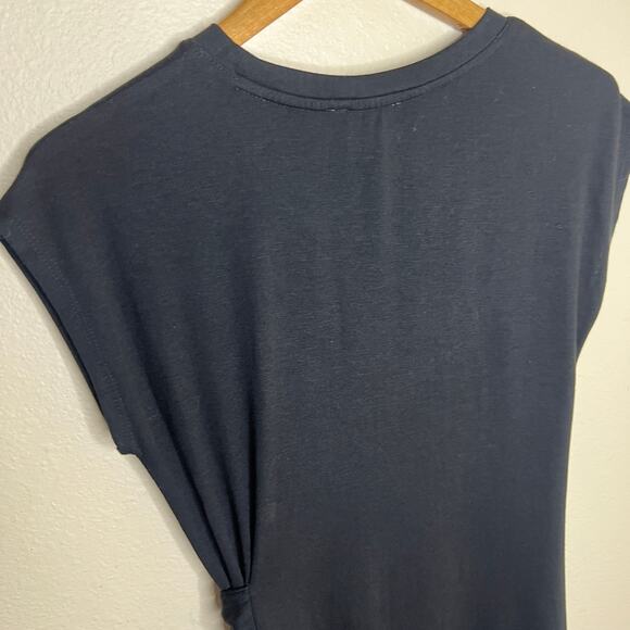 Cable & Gauge Sport Black Sheath Midi Dress Small - Picture 7 of 10